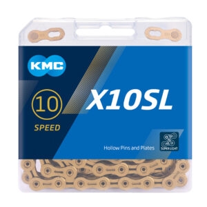 KMC X10SL, 10 Speed Chain, Gold/Silver