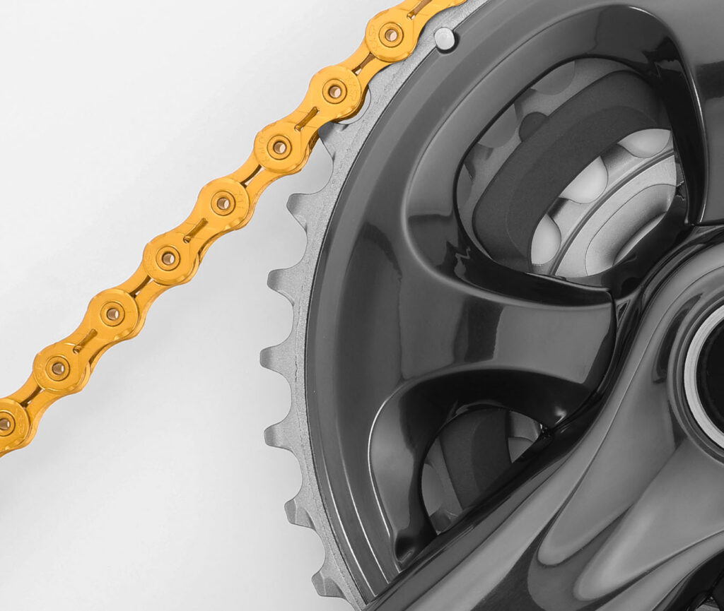 KMC X10SL, 10 Speed Chain, Gold/Silver - Uccello Cycles